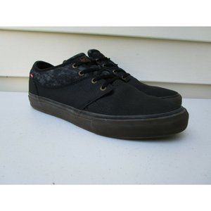 Globe Mahalo Plus GB MAHALOP Mens Black Suede Skate Inspired Sneakers Shoes 11